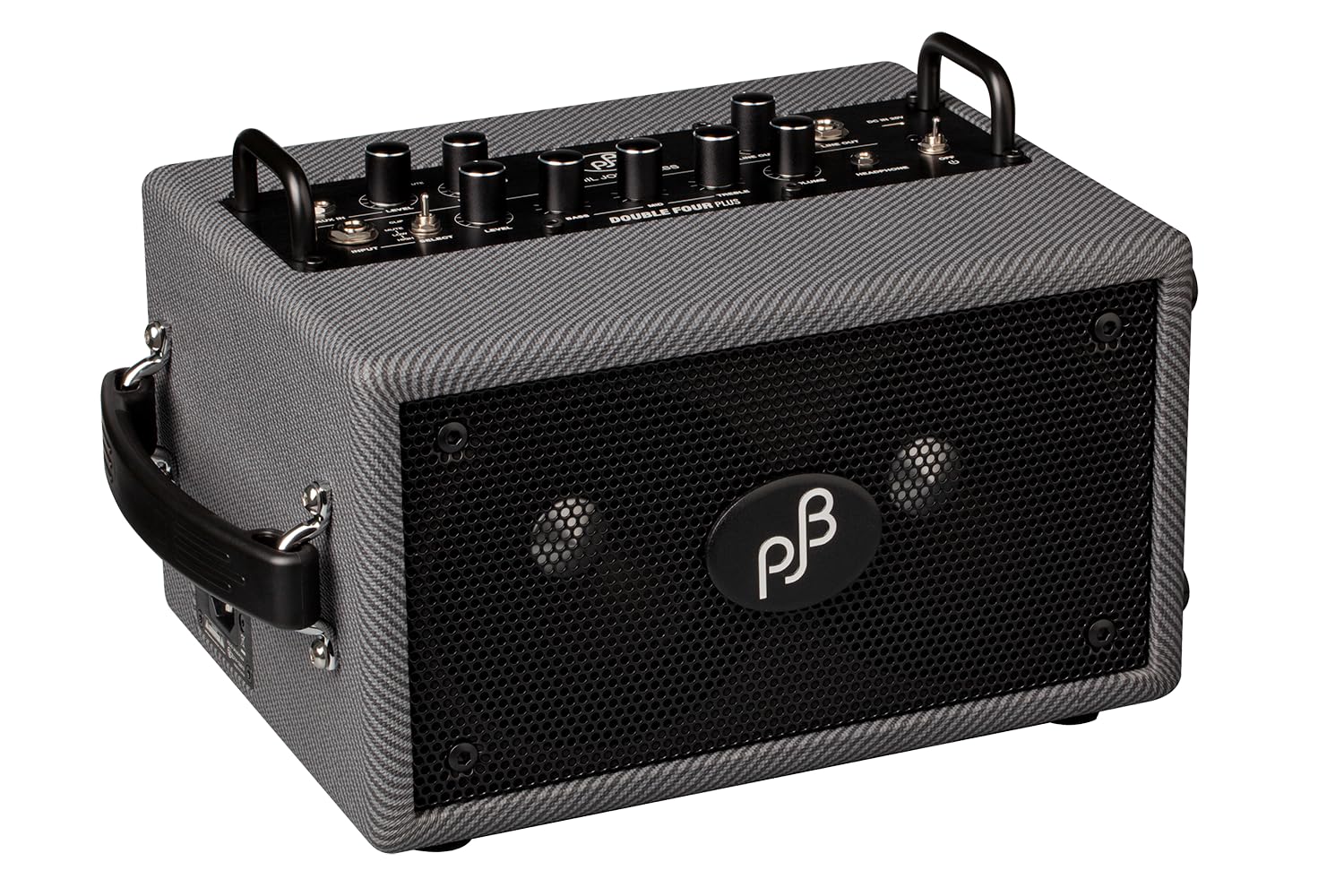 Amazon.co.jp: Phil Jones Bass (PJB) Double Four Plus Black Tweed
